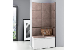 Garderobe ESTER 2 Bialy